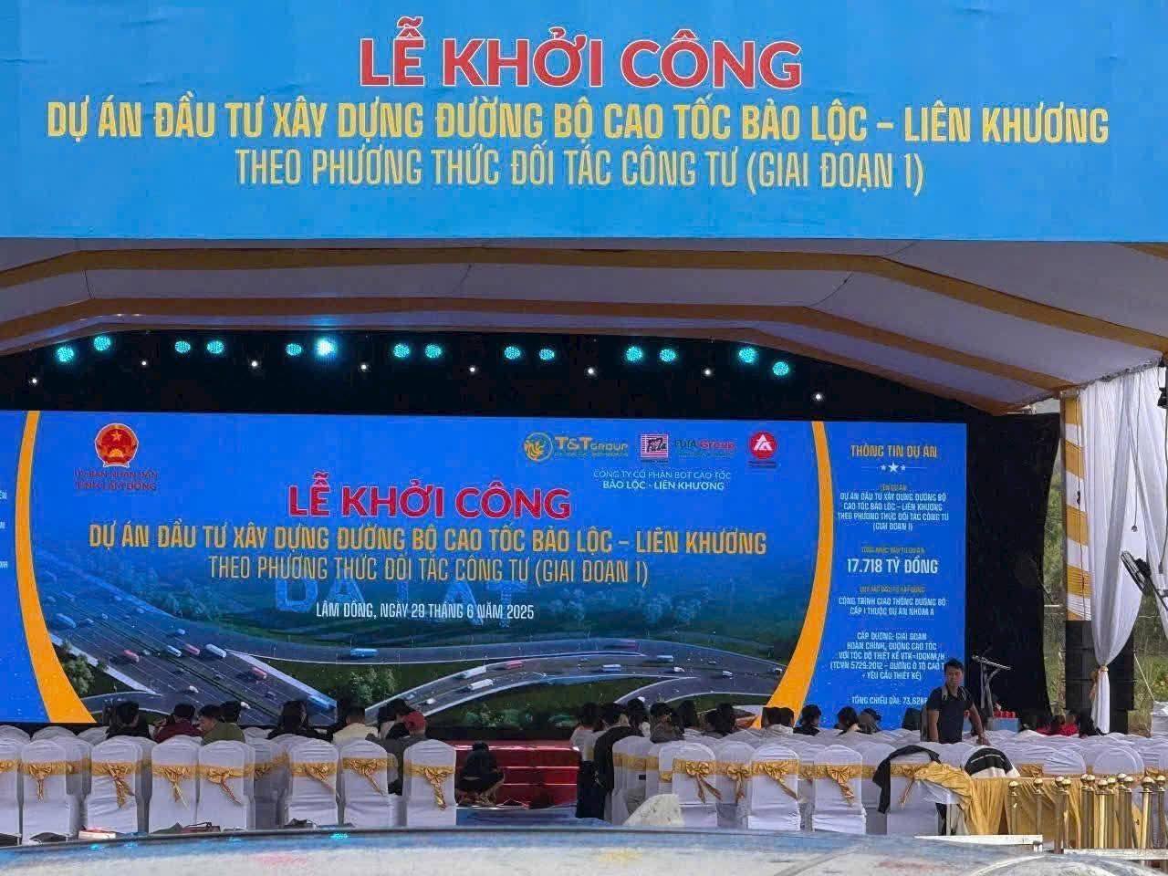 Khởi công dự án đầu tư xây dựng cao tốc Bảo Lộc - Liên Khương