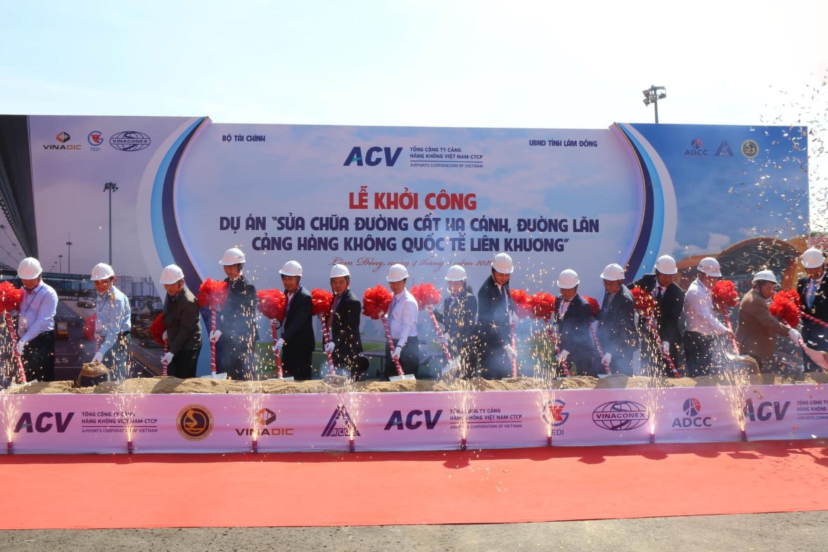 Khởi công Dự án Sửa chữa Sân bay Liên Khương 3.2026 